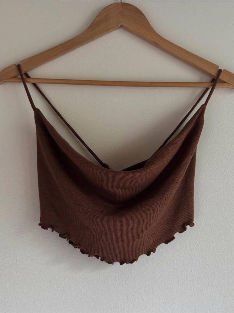 Urban Outfitters Cowl Cropped Top